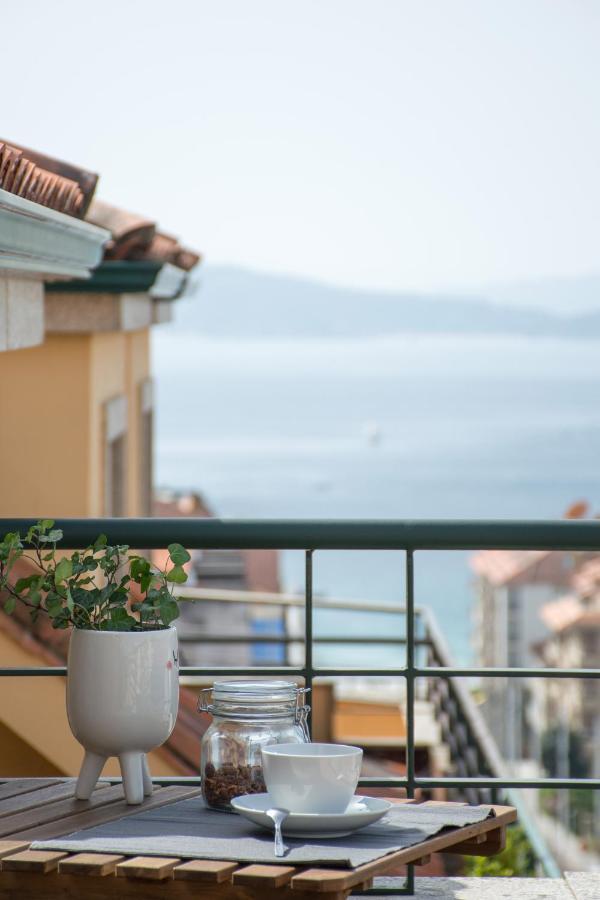 Precioso Atico Con Terraza Y Vistas A Silgar. Apartment Санксенсо Екстериор снимка